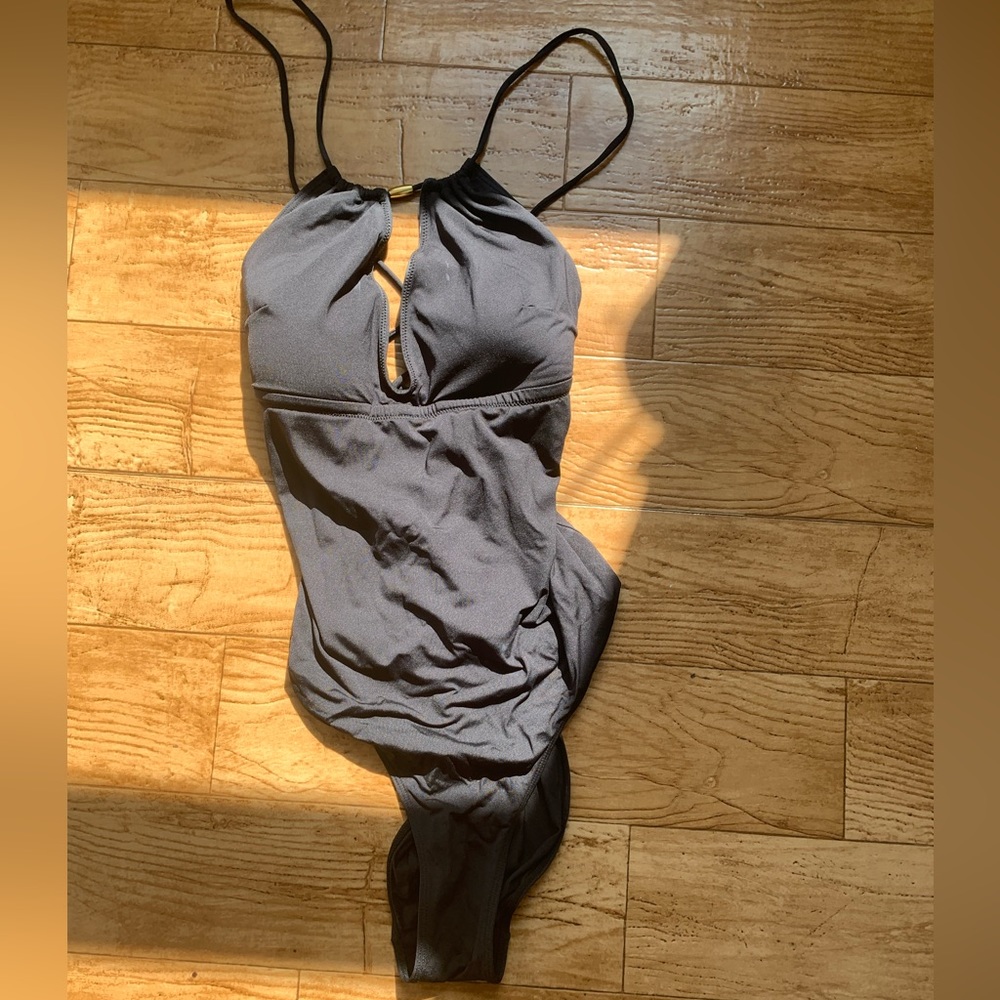 One piece swimsuit black XL new